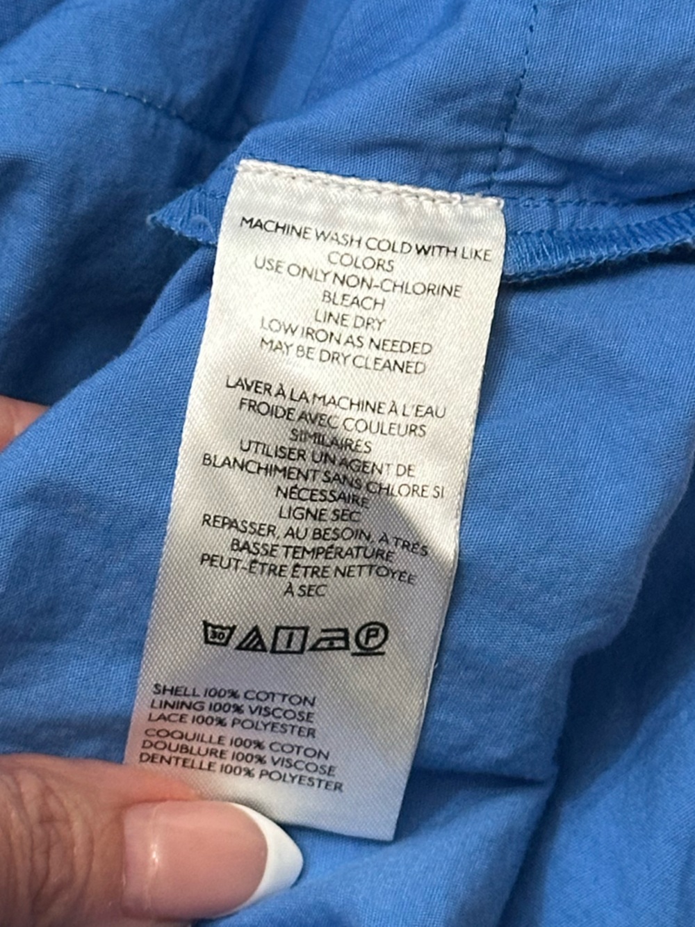 Anthropologie Blue The Helena Square-Neck Tiered Midi Dress Size XL 38331 - Picture 11 of 13